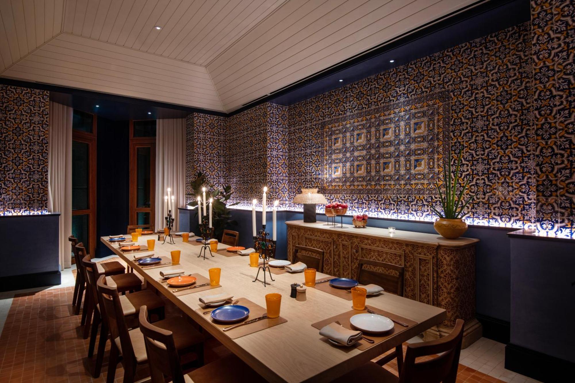 Four Seasons Hotel Doha Luaran gambar The dining room at the restaurant